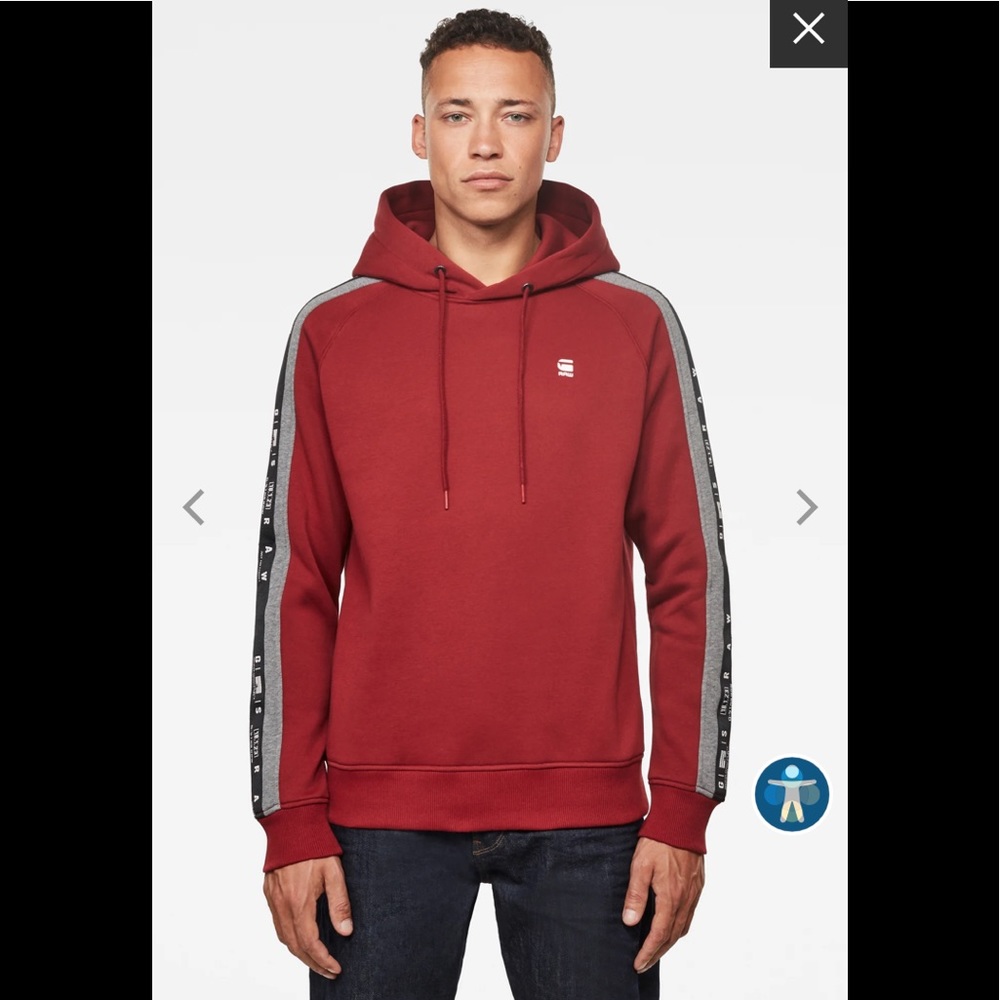 Men’s G-Star Raw Pullover Hoodie